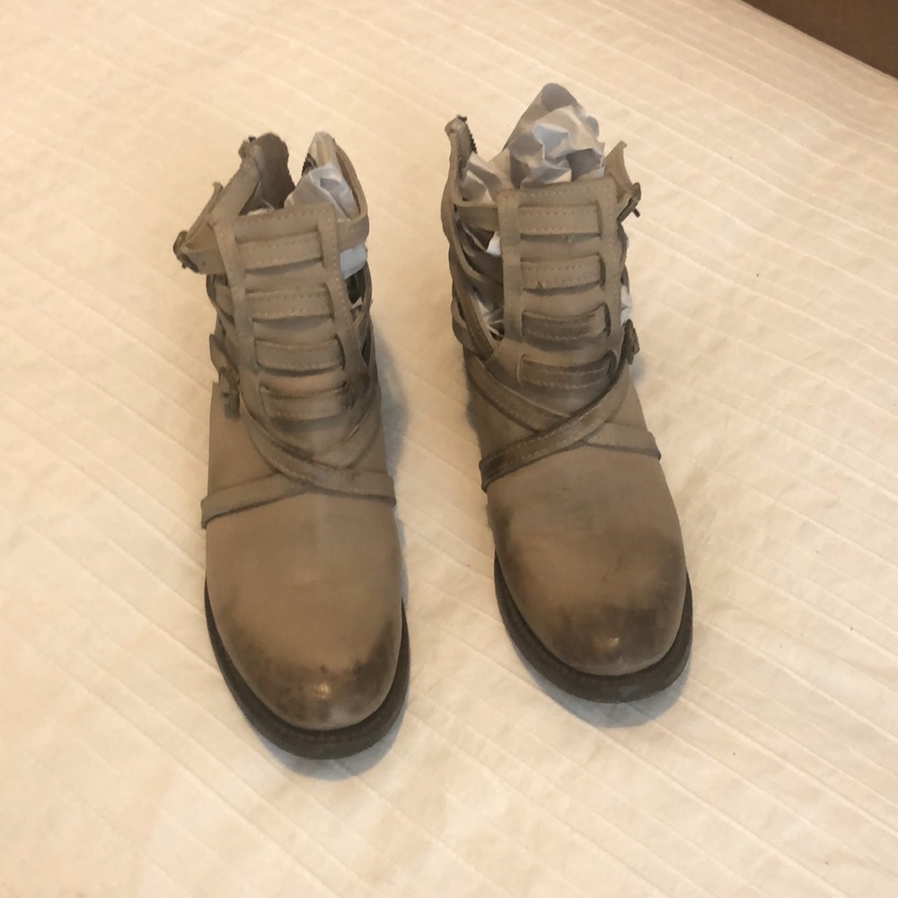 Freebird ankle booties.